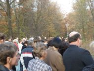 Poświęcenie leśnego krzyża
