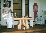 Poświęcenie naszego kościoła - 12 września 1992